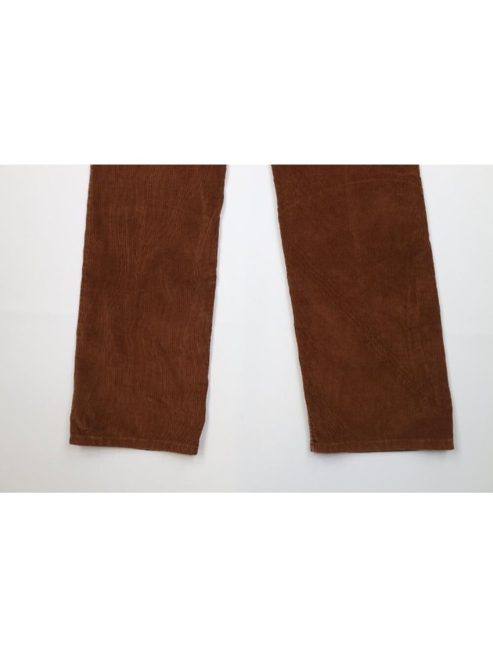 Vintage 70s Wrangler Womens 16 Faded Flared Wide Leg Corduroy Pants Brown USA - Picture 11 of 12